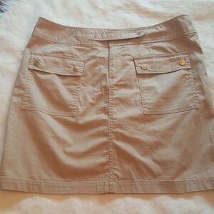 Micheal kors size 12 skirt khaki
